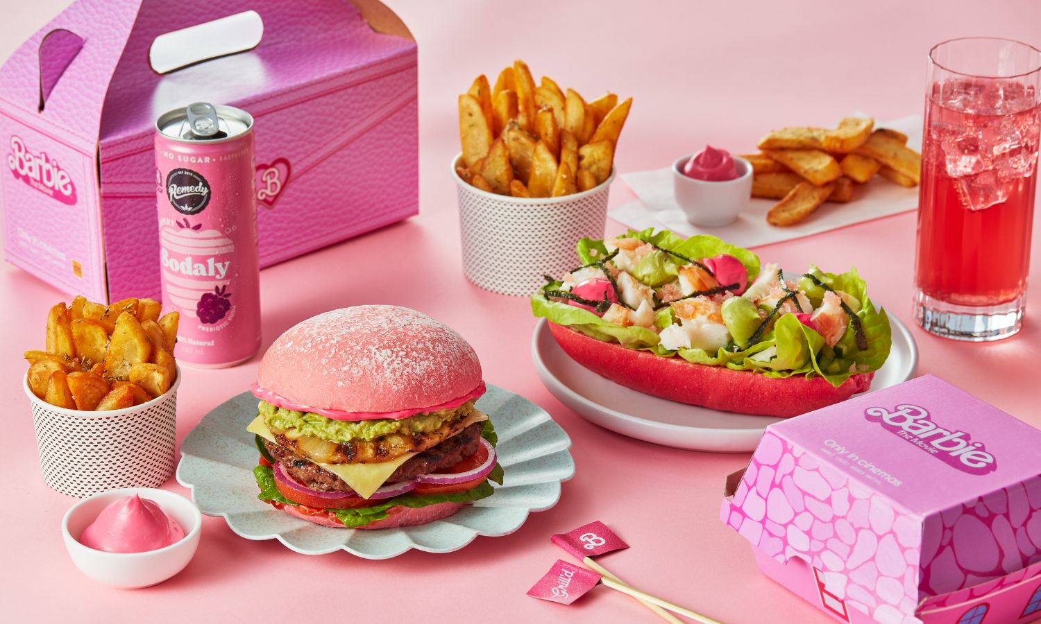 Burger King Launches Pink Barbie Inspired Menu Items Hey News 9535