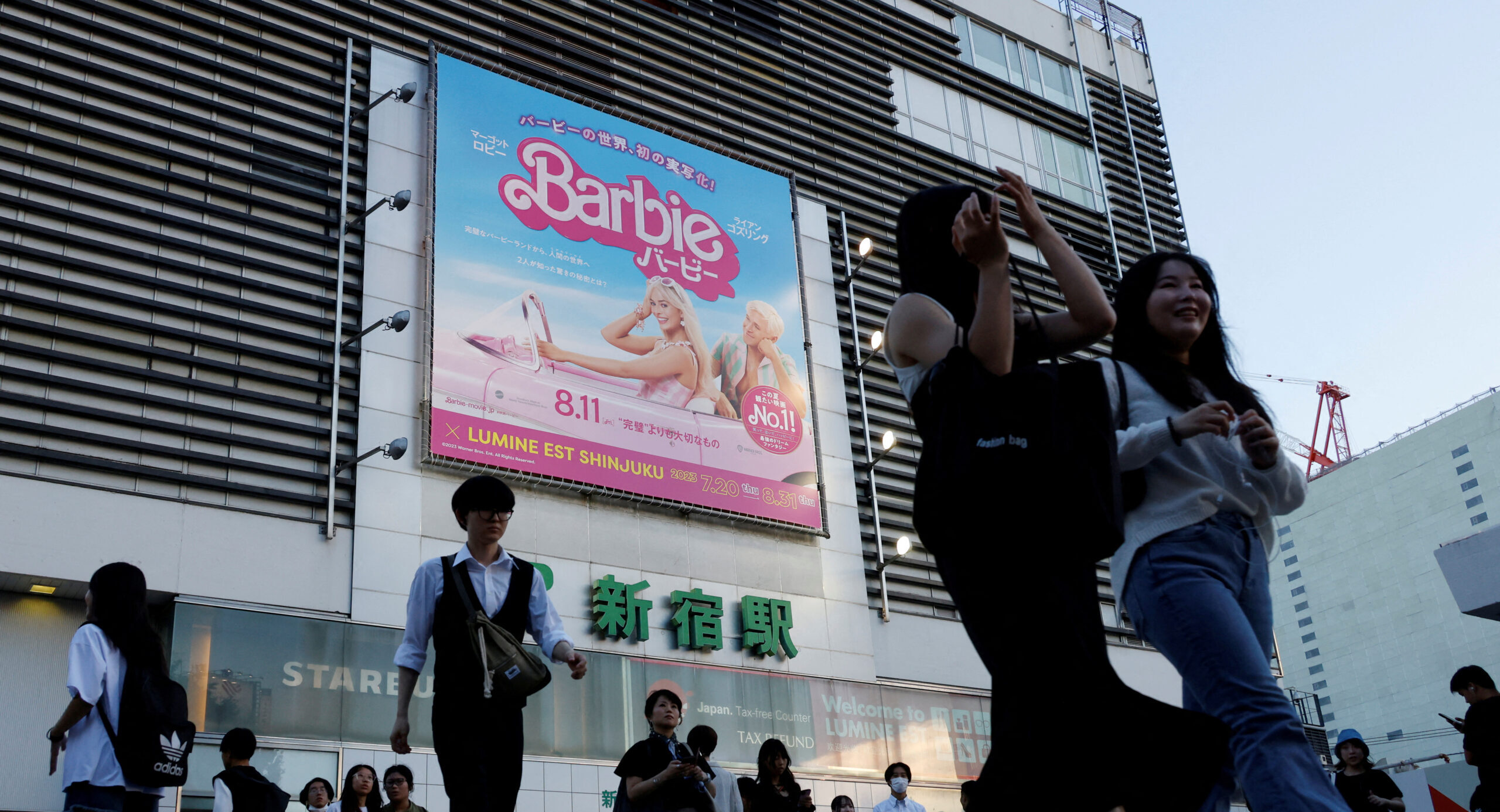 Barbie movie in Japan