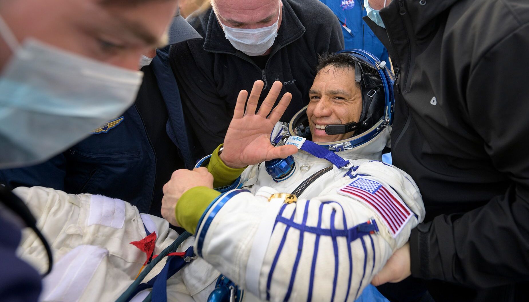 NASA Astronaut Frank Rubio Returns from Record-Breaking Space Mission After 371 Days