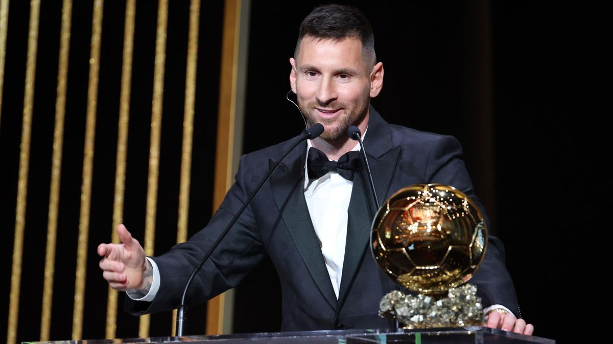Lionel Messi Wins 8th Ballon d'Or, Tops 30-Player List