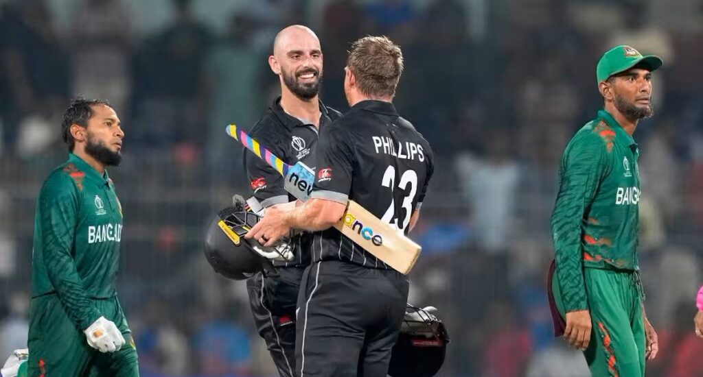 NZ vs. BAN Highlights: NZ's Unbeaten 8-Wicket Victory