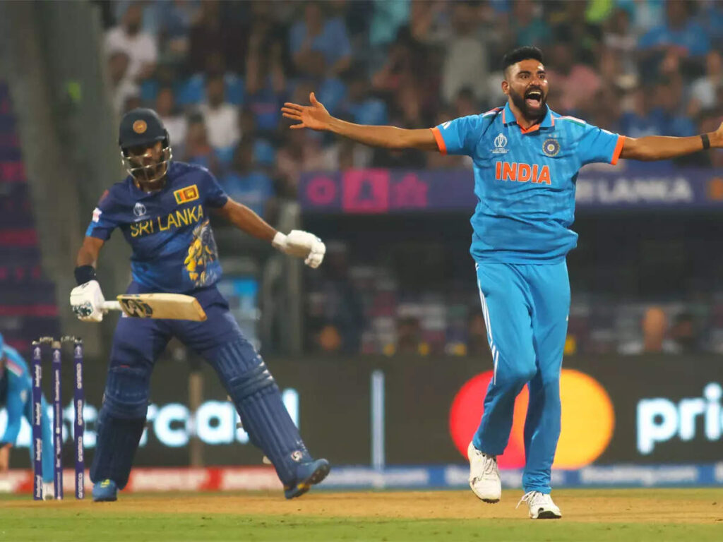 IND vs. SL Highlights: IND Qualifies for Semis with 302-Run Win