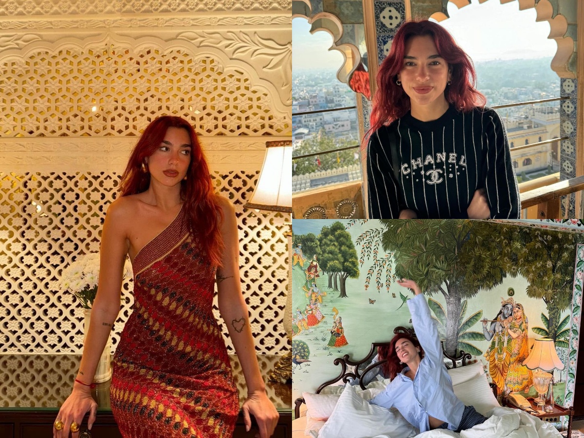 Dua Lipa Enjoys Vacation in India, Shares Rajasthan Pictures