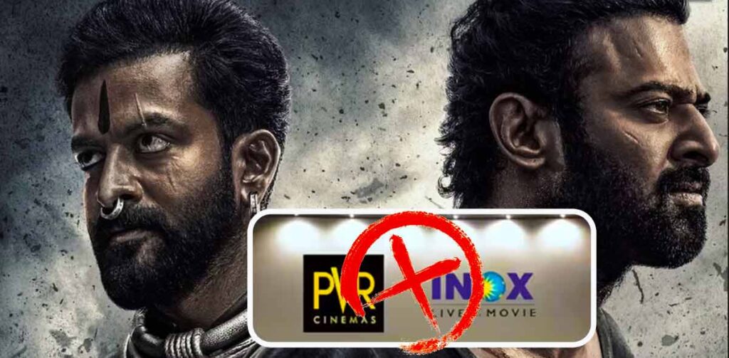 "Salaar" Excluded from PVR, INOX, Miraj Cinemas in South, Why?