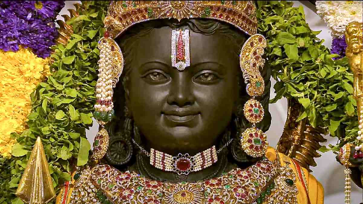 Ram Mandir Inauguration: PM Modi Unveils Ram Lalla Idol in Ayodhya