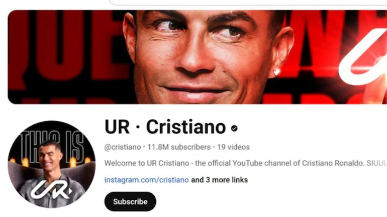 Cristiano Ronaldo Breaking Records on Youtube