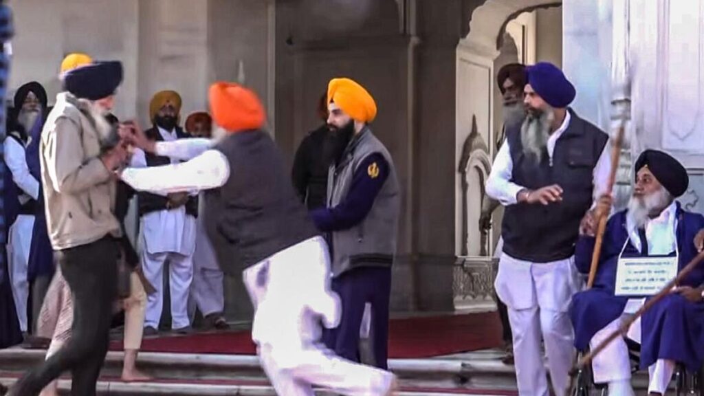 Sukhbir Badal targeted in shooting attempt at Golden Temple, Arrested