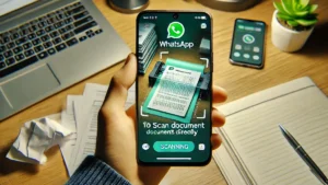 WhatsApp Introduces Document Scanning