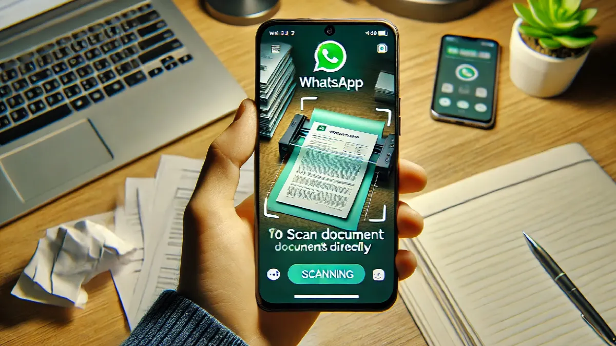 WhatsApp Introduces Document Scanning