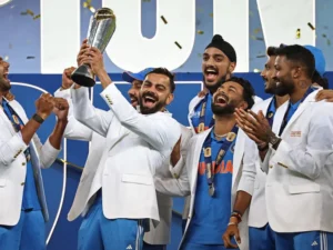 India Wins ICC Champions Trophy Beating NZ